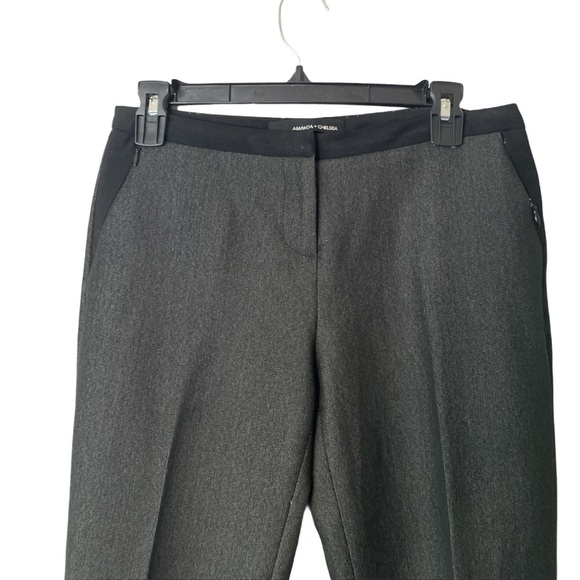 Amanda & Chelsea Dark Grey Slim Leg Dress Pant - Picture 4 of 4